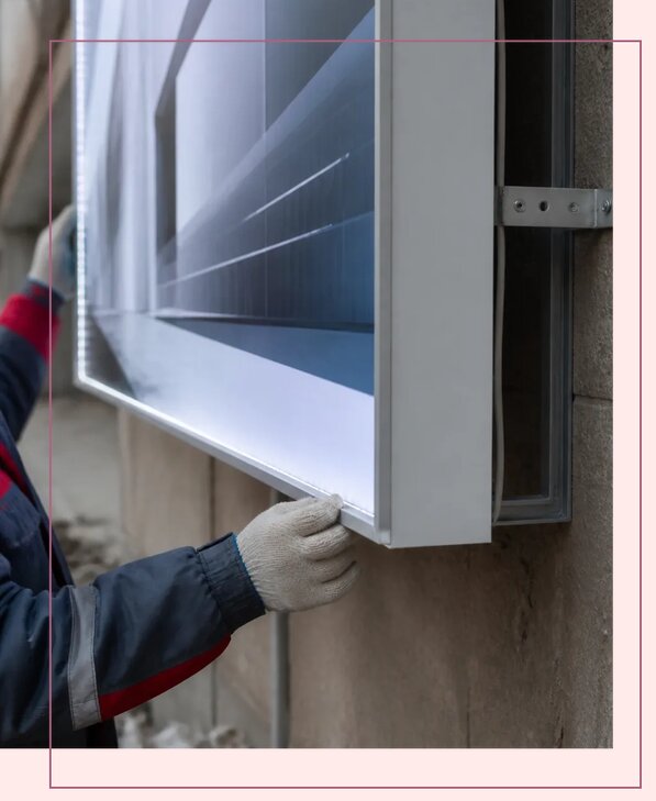 Световой короб с баннером в Городце от 8605 р. | Аванза-Грд