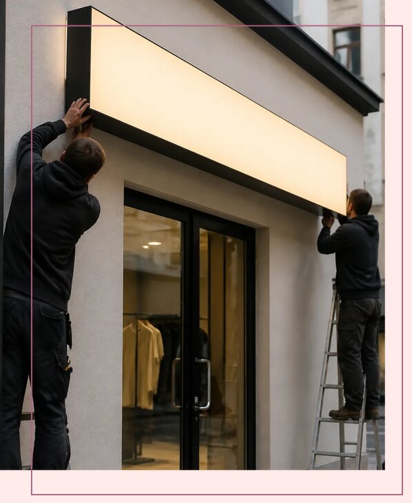 Лайтбокс для магазина в Городце по цене от 18221 р. | Аванза-Грд